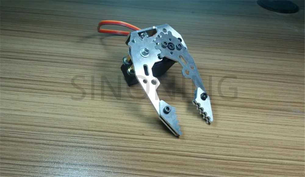 Mechanical claw DIY robot arm metal small gripper Compatible with MG996R servo