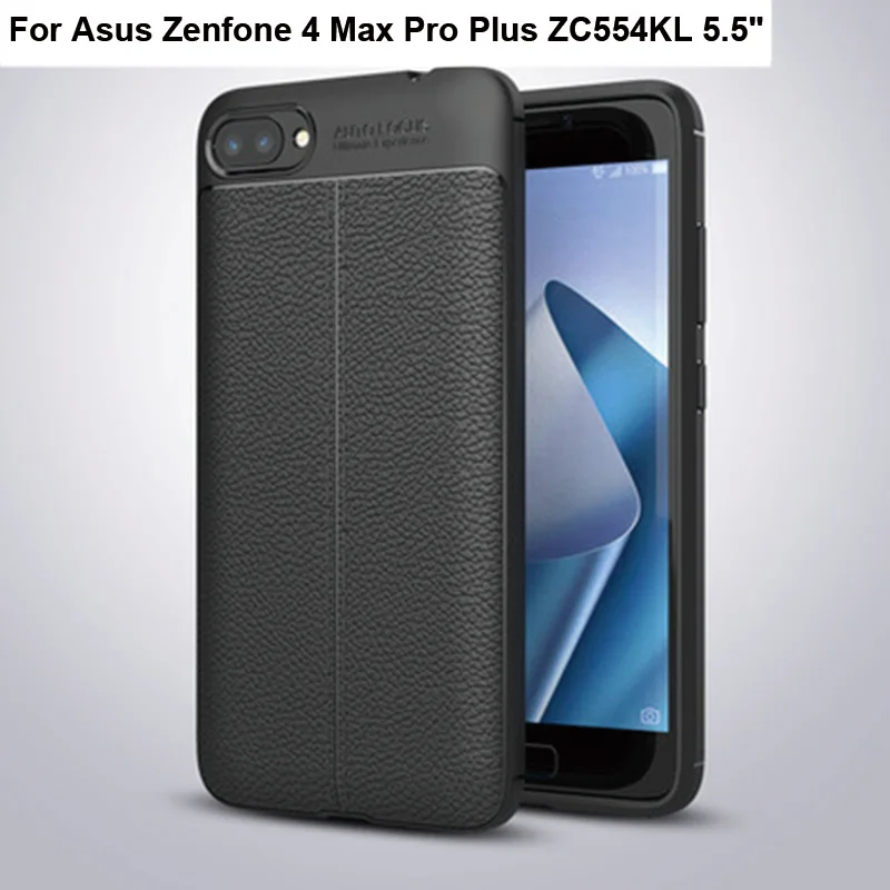Мягкий силиконовый чехол из ТПУ для Asus Zenfone 4 Max Pro Plus ZC554KL защитный телефона 5 дюйма