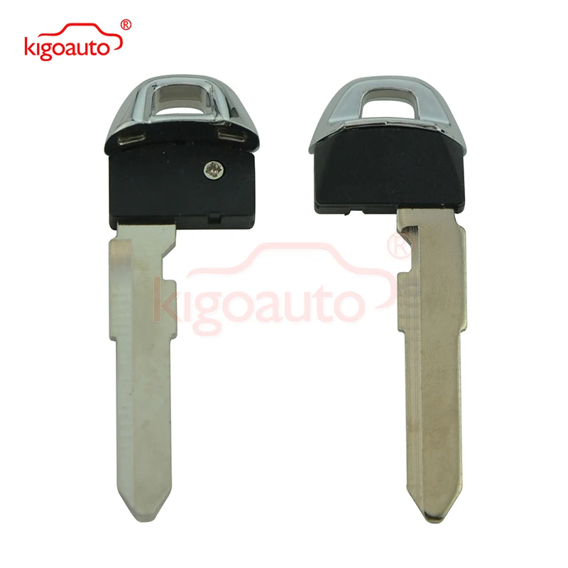 kigoauto 5pcs KBRTS009 Smart Key Valet Emergency Ignition Insert Uncut Blade Blank for Suzuki Kizashi 2010 2011 2012 2013 2014