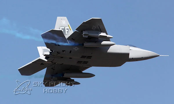 Убирающееся шасси для полет в небе RC хобби Twin 70 мм EDF EPS/ПСВ(F-22 F22 Raptor RC EDF самолет