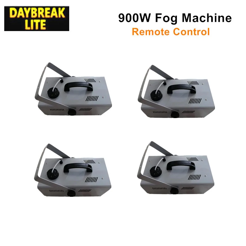 

4PCS stage effect fog machine dj smoking machine with remote control 900w fogger