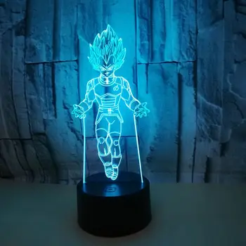 

Seven Dragon Balls 3d Visual Lamp Led Seven Colors 3d Deco Lamp Creative Usb Seven Colors Variable Color 3d Night Table Lamps