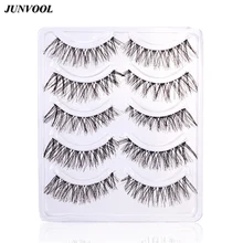 Грязный крест ресницы Новые 25 пар Макияж ручной работы натуральные модные длинные накладные ресницы косметические наращивание ресниц инструменты