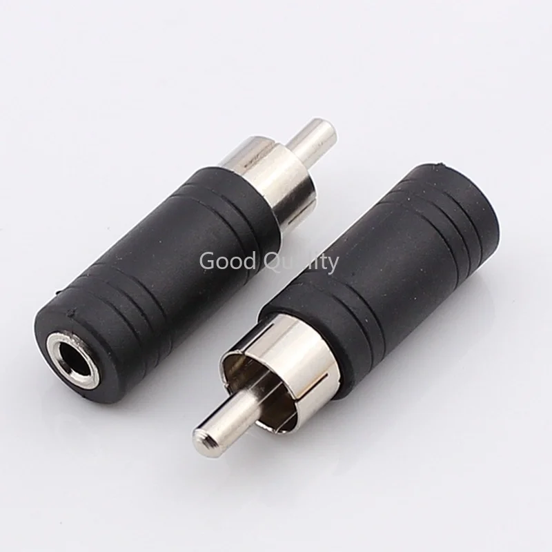 10pcs Audio Connector 3.5mm Hole Female To RCA Male Plug Headphone Jack Head Adapter | Компьютеры и офис