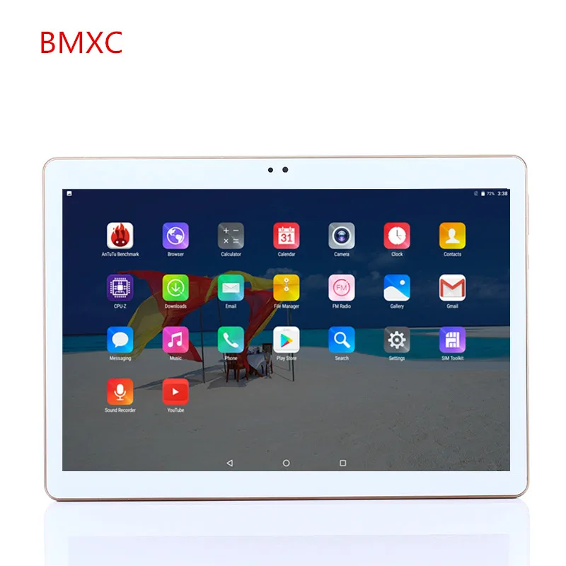 Бесплатная delive 10 дюймов mtk8752 Octa core android 7.0 Планшеты PC 1280x800 HD 4 ГБ Оперативная память