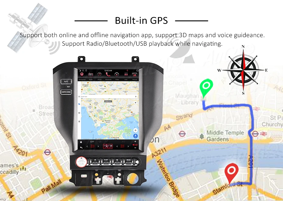 Clearance Tesla Android system Car radio GPS Navigation for For Ford Mustang 2015 2016 2017 2018 2019 Multimedia stereo Player head unit 14 Clearance Tesla Android system Car radio GPS Navigation for For Ford Mustang 2015 2016 2017 2018 2019 Multimedia stereo Player head unit 14