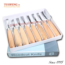 8 шт. Деревянный инструмент для ручной резьбы \ чип детали инструменты для высекания набор