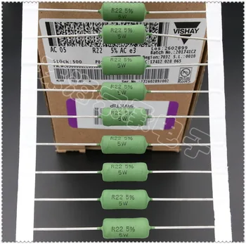 

New and origina 0.22 R AC05 5 w 0.22 euro 0.22R wire wound resistor