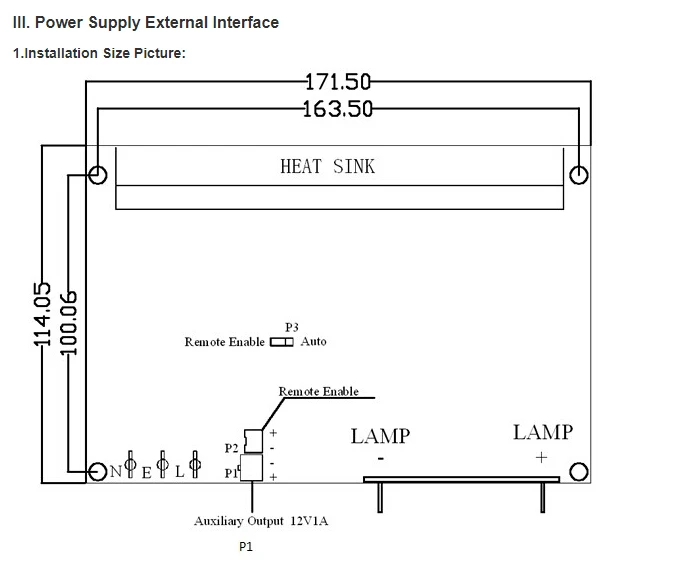 300W Xenon lamp