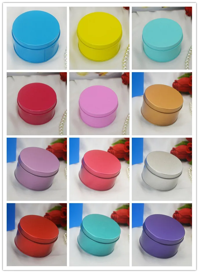 

Free shipping round fashion purity tin sweet box for bride shower 20pcs/lot,HYYH2-7