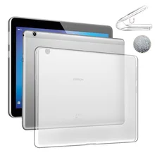 Мягкий ТПУ чехол для huawei MediaPad T3 10 9,6 Дюймов прозрачный силиконовый чехол для huawei T3 10 Honor Play Pad 2 9,6 чехол для планшета