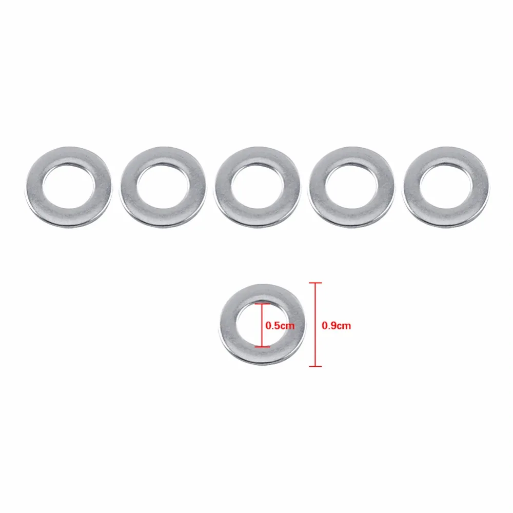 M3 M4 M5 M6 M8 M10 Stainless Steel Metric Flat Washers Screw Kit Tool