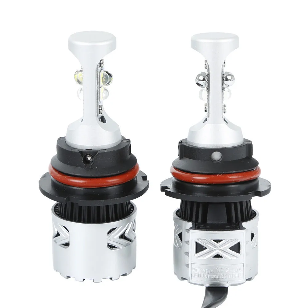Auto LED Headlight Kit 9007 72W (7)