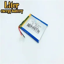 Размер 356575 336373 3,7 в 1800 мАч литий-полимерная батарея с платой для Mp4 Gps планшета ПК КПК литиевая батарея