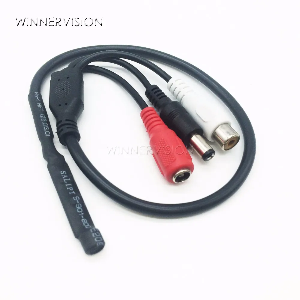 

Sound Monitor Audio Pickup Security Listening device High Sensitivity CCTV Camera Audio Camera Mini Microphone