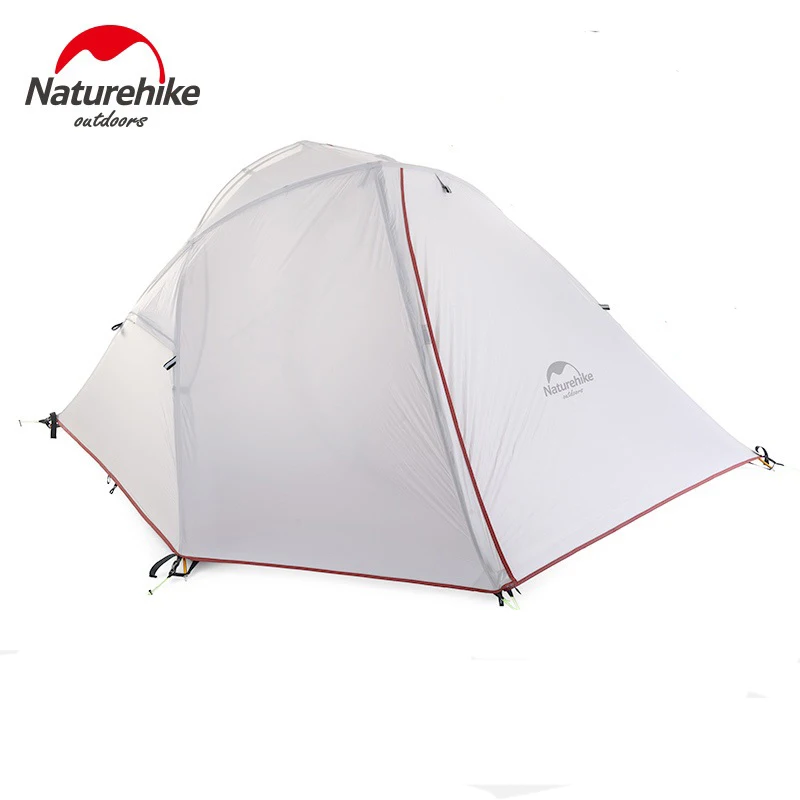 Naturehike 1 - 2 Man Outdoor Camping Tent 2 Person Ultralight Hiking Backpacking Camp Tents with Mat