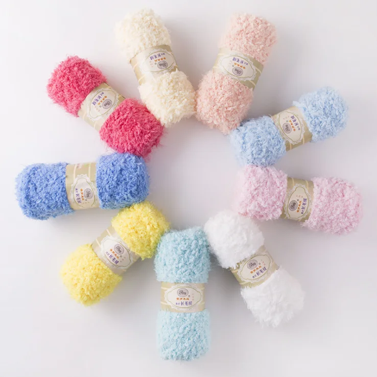 Super Soft Smooth Chunky Double Knitting Wool Yarn Baby Skein Ball Craft DIY 50g
