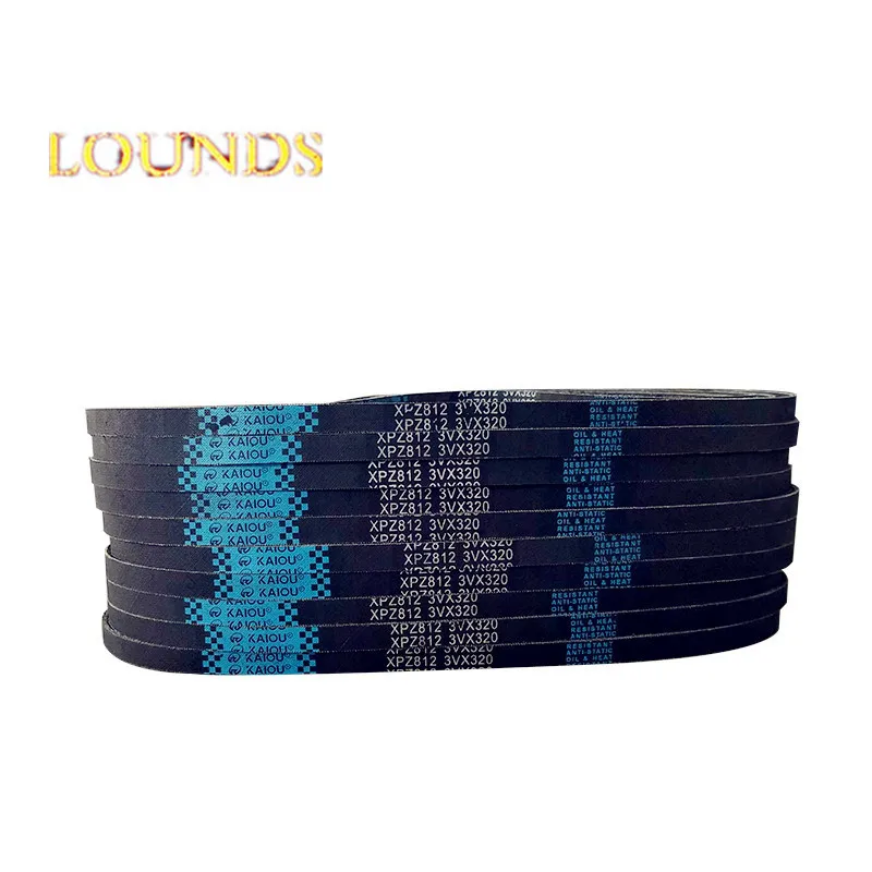 

FREE SHIPPING XPZ750 XPZ760 XPZ762 XPZ772 XPZ787 XPZ800 WEDGE RAW EDGE COGGED V-BELT La Industry Rubber XPZ Vee V Belt