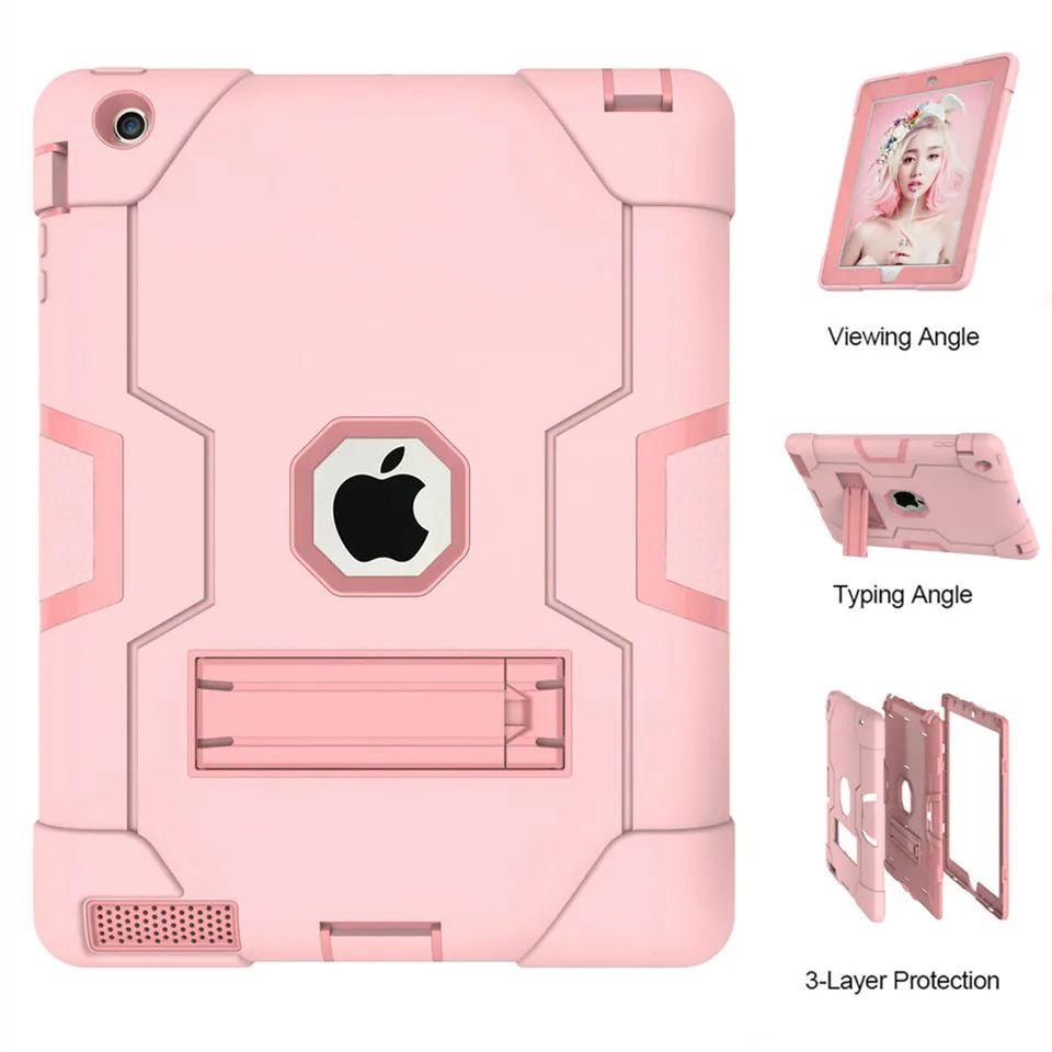 MAX Q для Apple ipad 2 9 7 дюймов дети Безопасный сверхмощный резиновый полный корпус