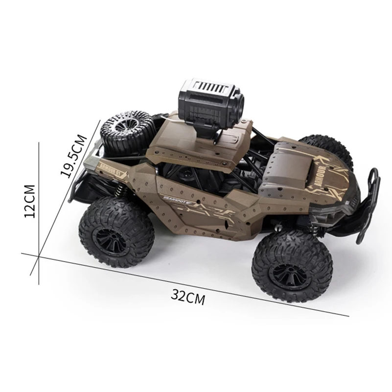 2,4G 4WD Wifi передача в реальном времени RC автомобиль с 720p HD камерой мобильный телефон пульт дистанционного управления Dirt Bike RC автомобиль игрушки для детей