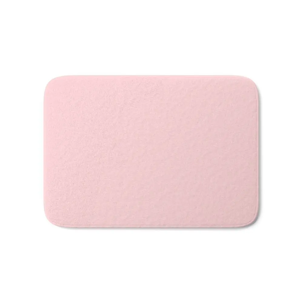 Blushing Red Bath Mat Carpet Home Living Room Bedroom Kitchen Blushing Red Bath Mat Carpet Home