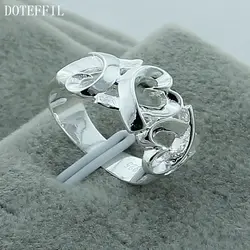 Романтический сердцем создать новый высокое качество стерлингов Серебряные кольца серебряные Обручение кольцо Наборы для ухода за кожей