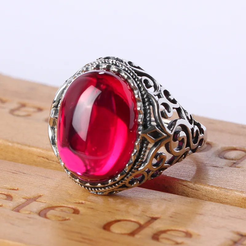 

2018 Top Fashion Promotion Wedding Rings Anel Jiashun Taiyin 925 Pure Big Ring Crystal Atmospheric Index Palace Retro