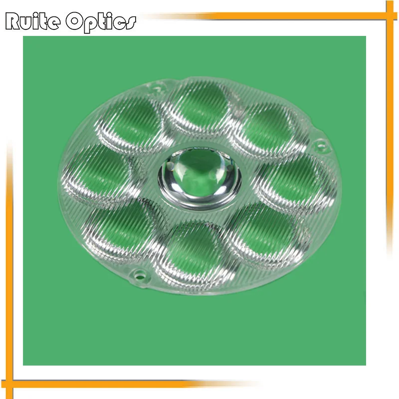 2pcs Aspheric Design 106mm Diameter Clear Optical PMMA Plastic Optics LED Lens With Height 17mm | Инструменты