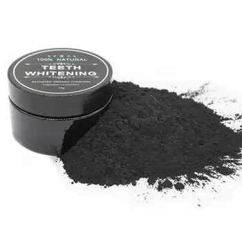 

Daily Use 2018 Coconut Shell Activated Charcoal Teeth Whitening Organic Natural Bamboo Charcoal Cream Dental Wash Powder