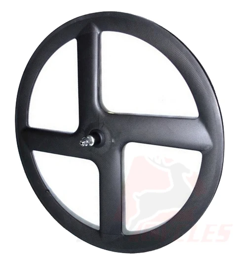 four spokes carbon bike wheel front