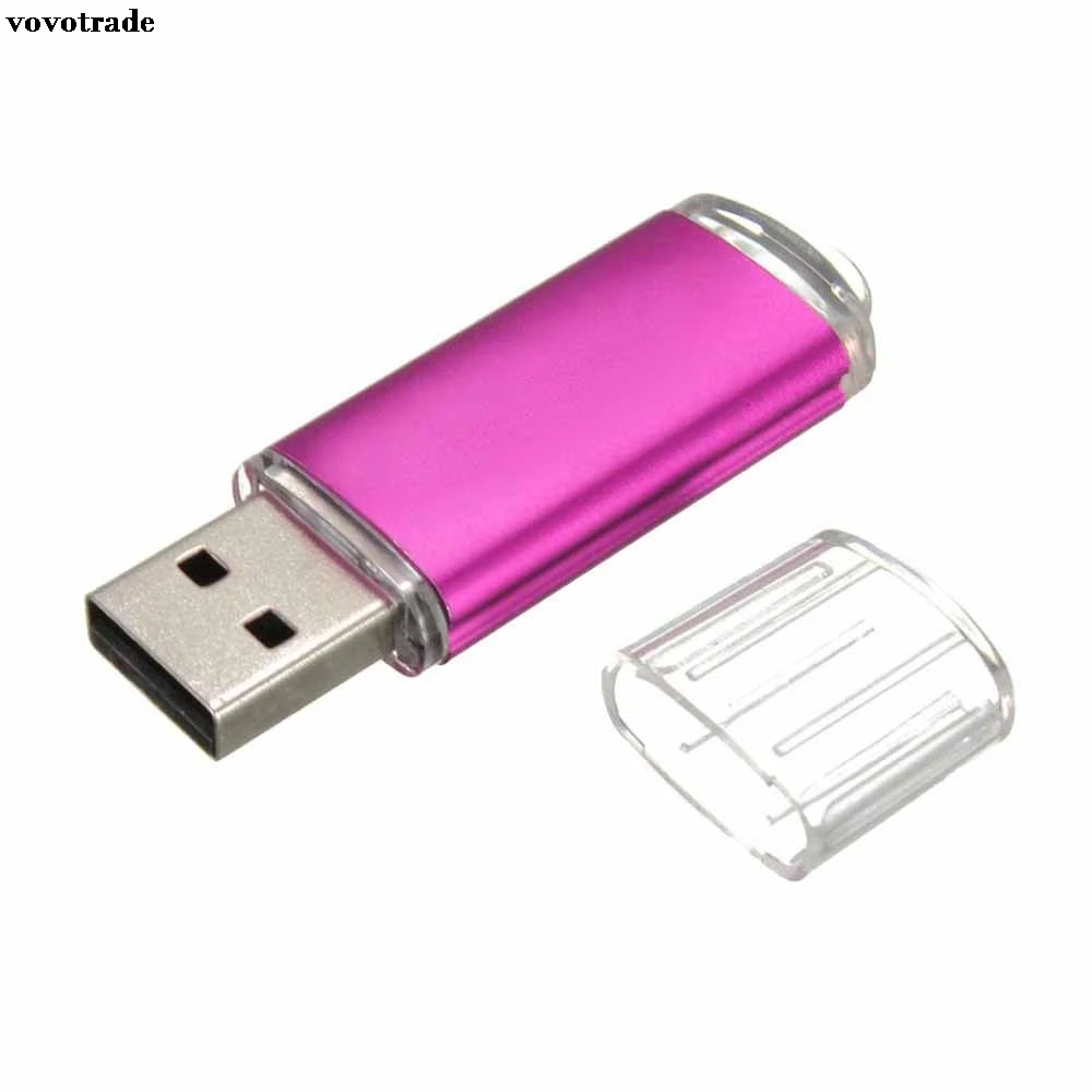 

vovotrade 2GB USB 2.0 Metal Flash Memory Stick Storage Thumb U Disk PEN Super Mini Tiny flash drive cle stick Drop Shipping