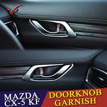 Per MAZDA CX5 KF 2017 2018 Car Maniglia Bowl Covers ABS Chrome Trim Chromium Styling Decorazione di Interni Accessori