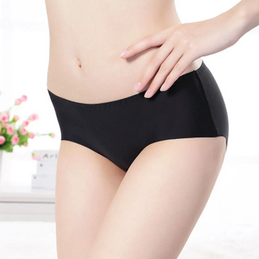 

Panties Physiological Pants Leak Proof Women Underwear Period Cotton Breathable Briefs High Waist Warm Female