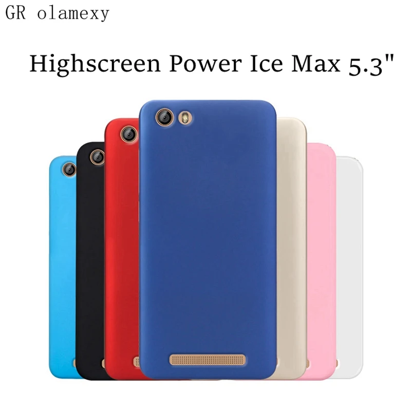 FoR Highscreen Power Ice Max 5.3&quotinch Matte Hard PC Cover Mobile Cell Phone Shell Smartphone Cases bags |