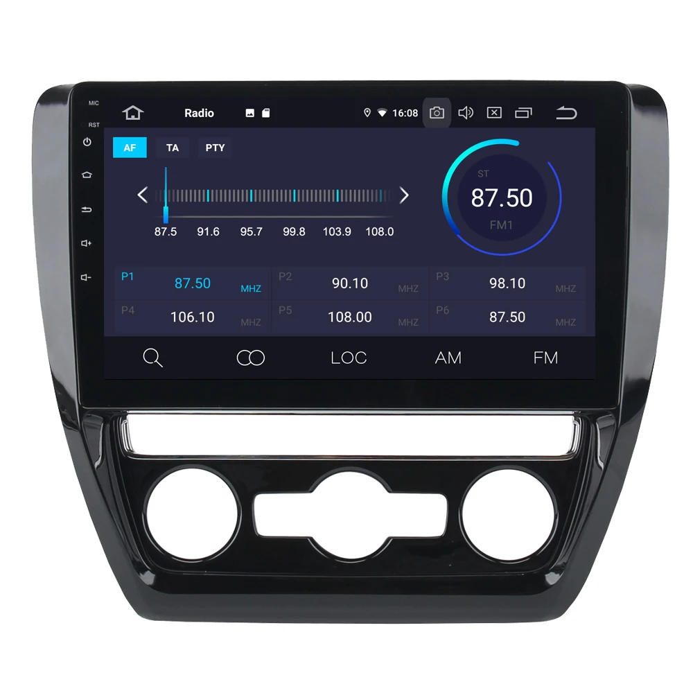 Discount For VW for Volkswage Jetta Android 9.0 Quad Core Autoradio Car Radio Stereo GPS Navigation Sat Navi Multimedia Player 4