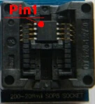 CH341 CH341A USB программатор SOP16 DIP16 SOP8 DIP8 IC socket поддержка многих 24/25XX SPI flash чип EEPROM|chip