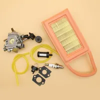 דלק פריימר bulb מסנן אויר קרבורטור Bulb פריימר דלק צינורות מסנני קו קיט מצת עבור STIHL BR550 BR600 BR500 מפוח עלים זאמה S183 פחמימות (2)