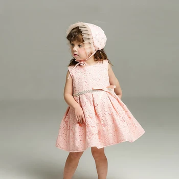 

Baby clothing new lace dress for girl christening dress newborn todder girls princess dresses 2Colors infant clothes
