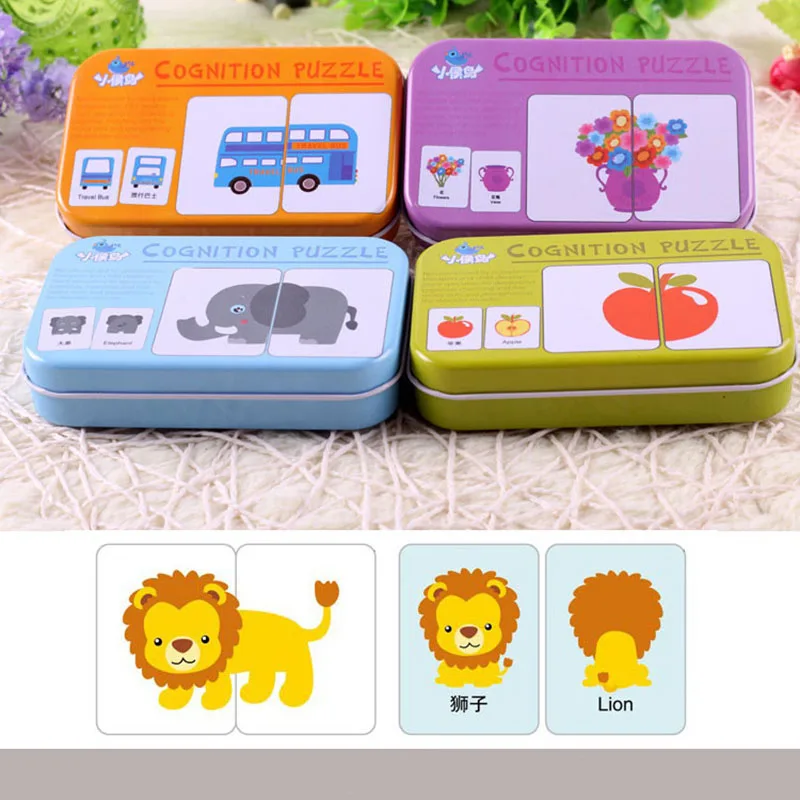 

Kids Puzzle Toys Montessori Wooden Toys For Children Car Animal Fruit Graph Match Game Early Educational Puzzle Wooden Baby Toys