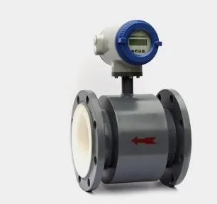 Электромагнитный расходомер электромагнитные водяной расходомер DN50 для DN100 для коррозионной жидкости с четырьмя фтористая прокладка материал