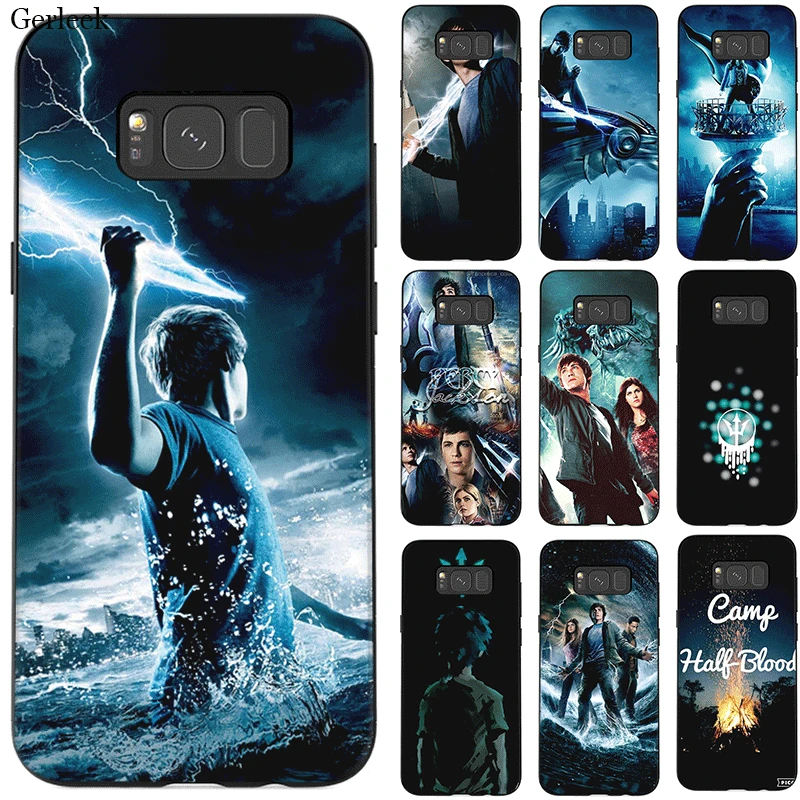 

Gerleek Cell Phone Case TPU For Samsung S6 S7 Edge S8 S9 Plus Note 8 9 S10 S10E Plus Cover Percy Jackson Shell