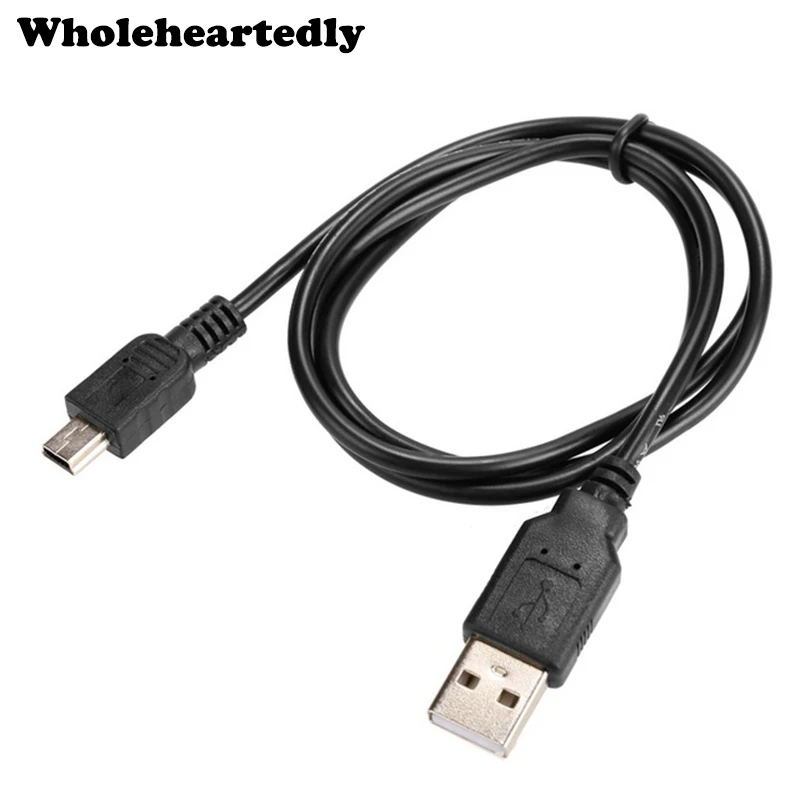 2016 New Arrival USB 2.0 A TO MINI B 5-PIN USB Charge Data Sync Cable for MP3 Mp4 Digital Camera Adapter High Quality Wholesale 