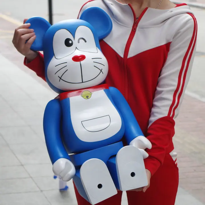 Новинка 70 см 1000% Bearbrick Be @ rbrick Doraemon Модель ПВХ фигурка коллекционная игрушка модная