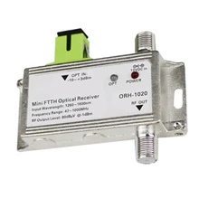 CATV FTTH Optical node / Receiver 1310nm and active receiver AGC Model ORH-1020 47-1000MHz, AGC but no  WDM