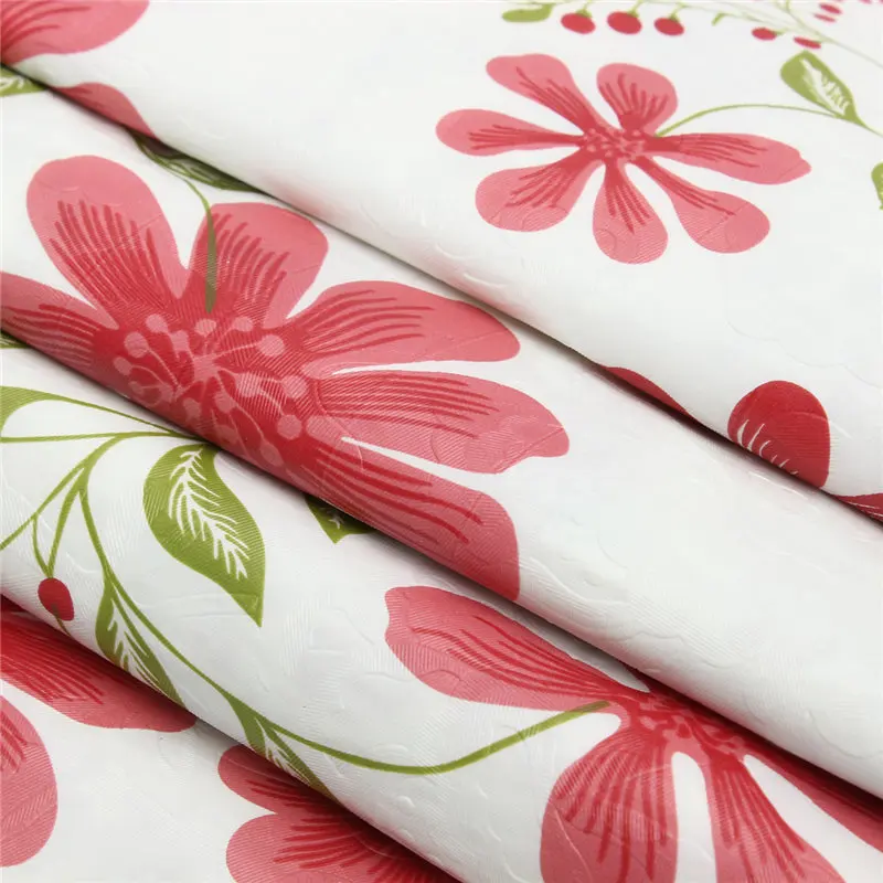 Home Decor 152cm Pastoral Floaral Round Picnic Water Resistant Oil-proof Tablecloth Household Table
