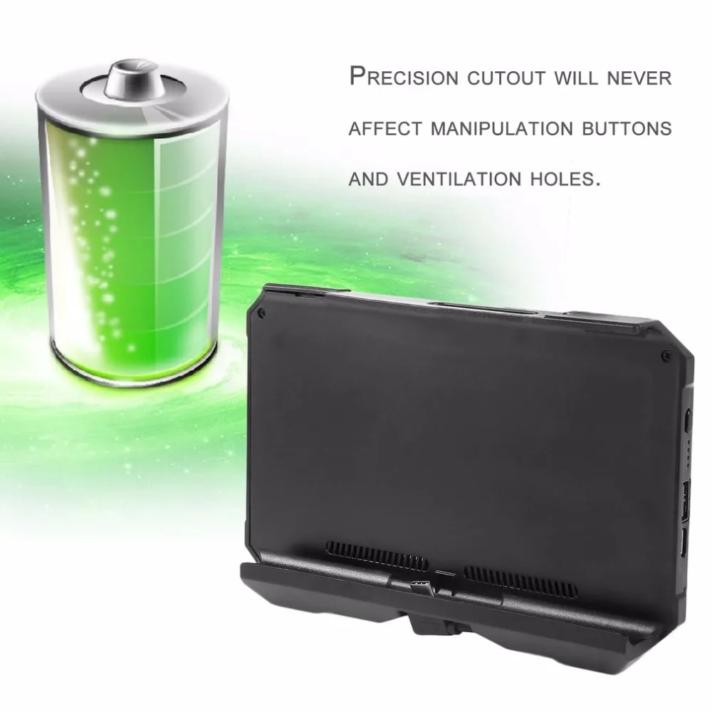 

2018 10000mAh External Battery Backup Stand 2 in 1 Charger Case Holder Bracket Power Bank for Nintendo Switch with USB-C PD Port