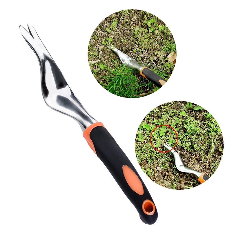 

Manual home lawn garden weeding tool garden transplant mining tool rooting device