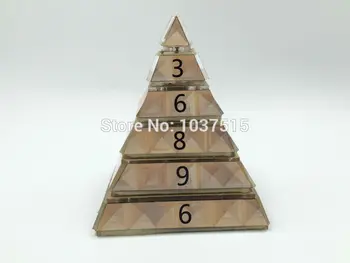 

Escape room prop Ancient pyramid real life room escape game rotate the pyramid to right position to unlock secret chamber room