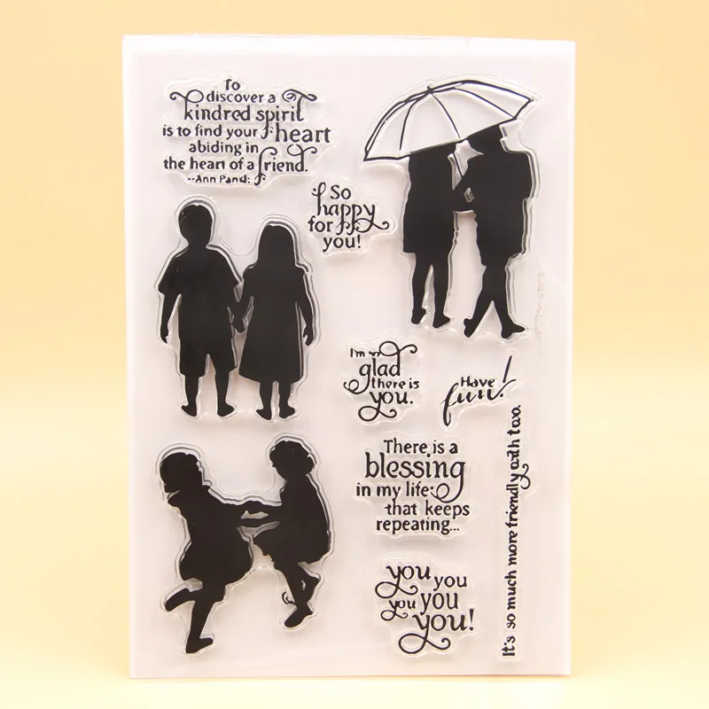 

KLJUYP Clear Stamps Scrapbook Paper Craft Clear stamp scrapbooking 226