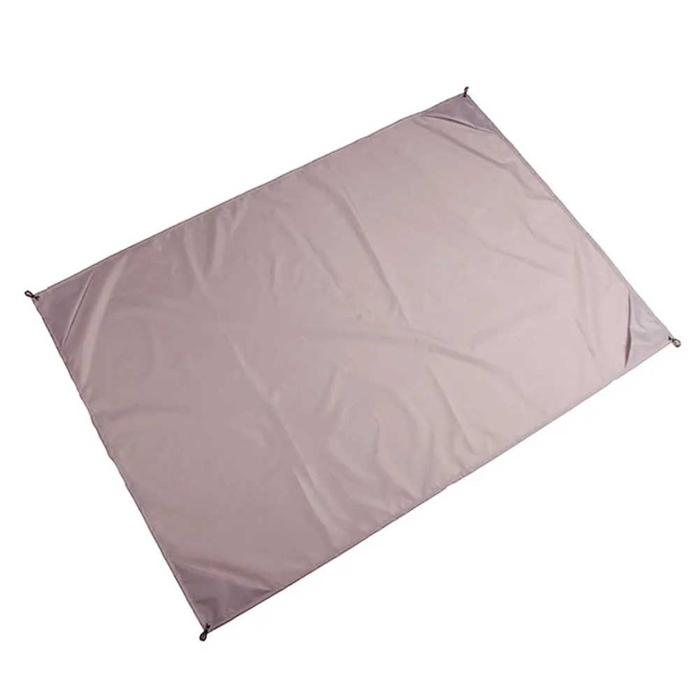 Тенты навес палатка ткань 5 цветов на открытом воздухе Многофункциональный пляжный коврик путешествия коврик для пикника практичный - Цвет: Gray